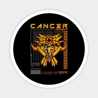 Cancer Deathmask Saint Seiya Futuristic Armor Magnet